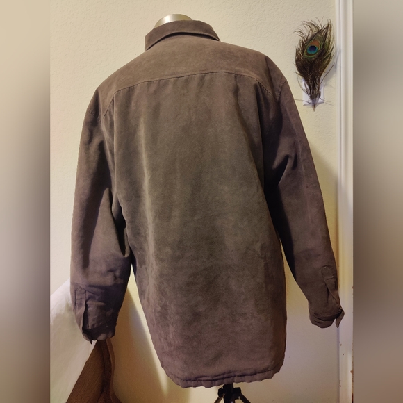 Men's High Sierra Brown jacket with a brown quilted inside lining 🧥 (XL) 🤎 - Picture 2 of 16